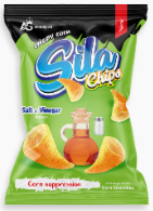 Sila Corn Salt&Vinegar Falvour 50 g x 24 Stk