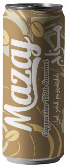MAZAJ Cappuccino with caramel 250 ml x 24 stk