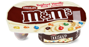M&M"s Chocolate Yoghurt 120g x 12