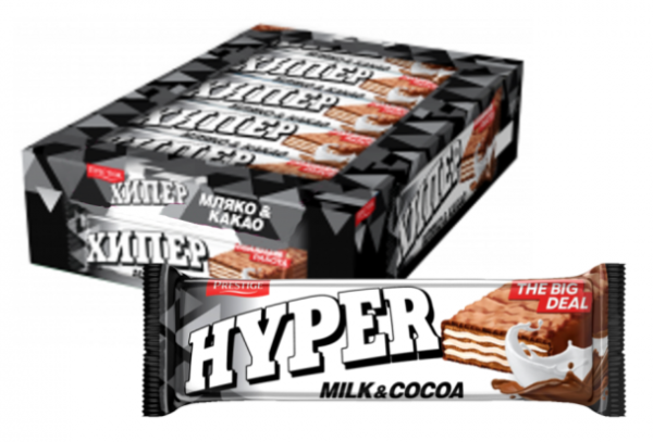 Hyper Milk&Choco 50 g x 25 Stk
