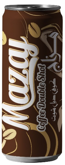 MAZAJ Coffee Double Shot 250 ml x 24 stk