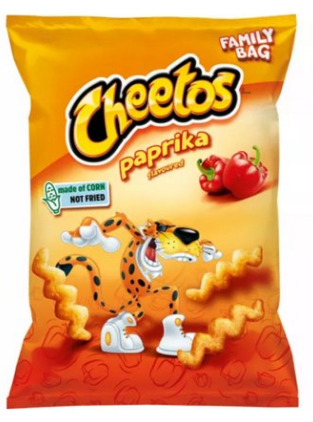 Cheetos Paprika Flavour Corn Snacks 130gx14