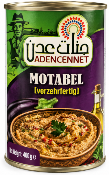 ADEN CENNET Eggplant with Tahini (Mutabal) 400 g x 24 Stk