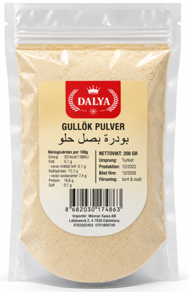 Dalya Løk pulver 200 g x 20