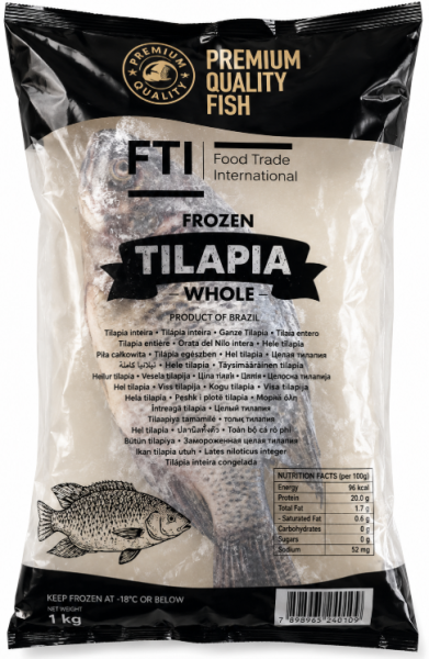 Fisk Tilapia 800-1000g- 10 kg