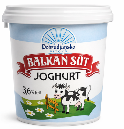 BALKAN yoghurt 3,6 fett 1 kg x 6 Stk