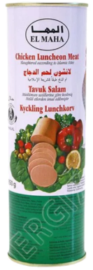 EL MAHA Chicken Luncheon Meat 850 g x 12 Stk
