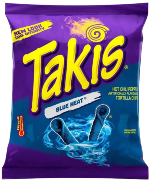 Takis Blue Heat 100g x 18 Stk