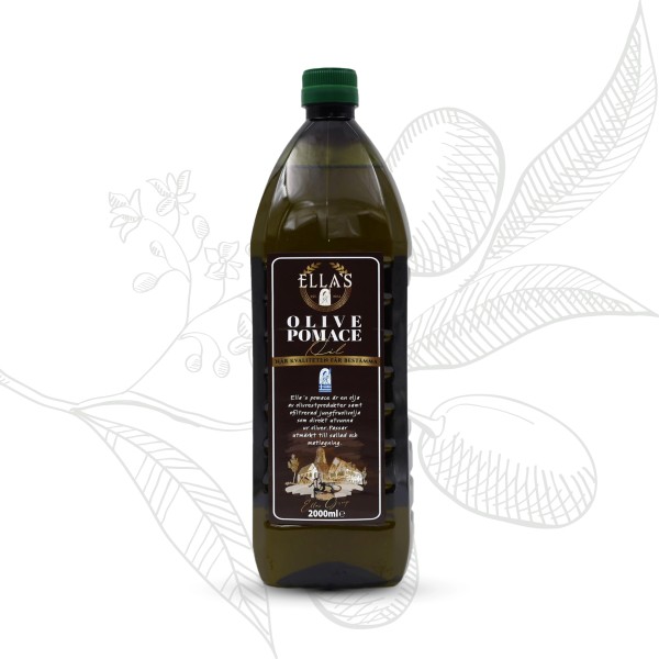 ELLAS Pomace Ufiltrert Olivenolje 3 L x 6 Stk