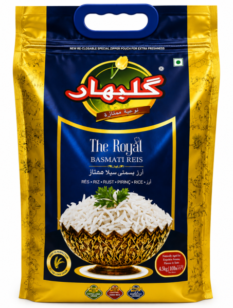 Gul Bahar Basmati Rice 4.5 kg x 4 Stk