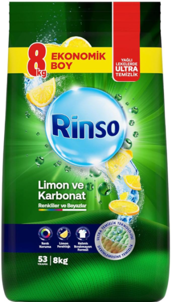 Rinso Limon ve Karbonat 8 kg x 4 Stk