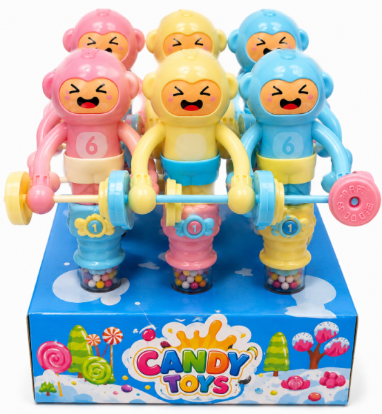 Candy Toys Monkey 12 Stk