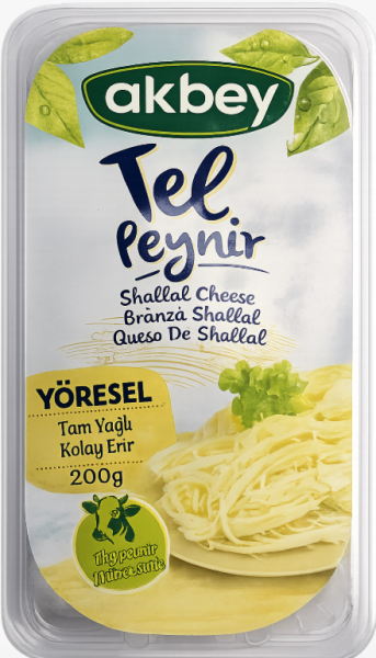 akbey Tel Peynir Peynir 200 g x 8 Stk