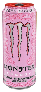 Monster Energy Drink Ultra Strawberry Dreams 500ml x 12
