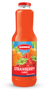 SONDA carrot-strawberry 750 ml x 8 Stk