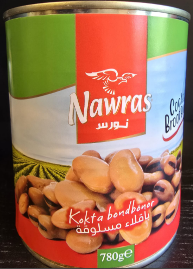 NAWRAS Fava Beans Bajela Large 780 gr x 12 Stk