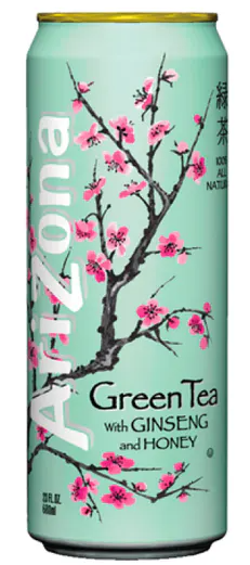 Arizona Green Tea With Ginseng & Honey 24x650ml