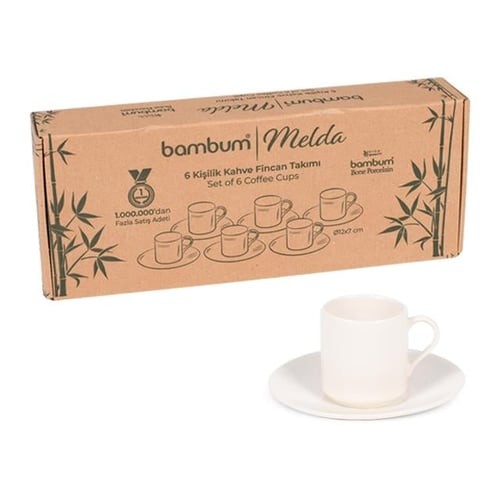 BAMBUM Melda 6-Piece Coffee Set x 12 Pck