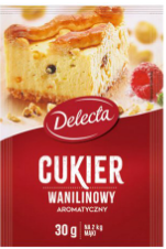 Delecta - Vanillin Sugar with Natural Vanilla Extract 30gx60