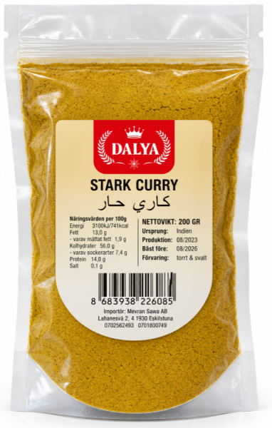 Dalya Curry Sterk 200 g x 20