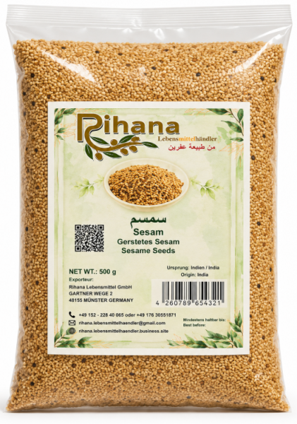 Rihana Stekt Sesam 400 g x 40 Stk