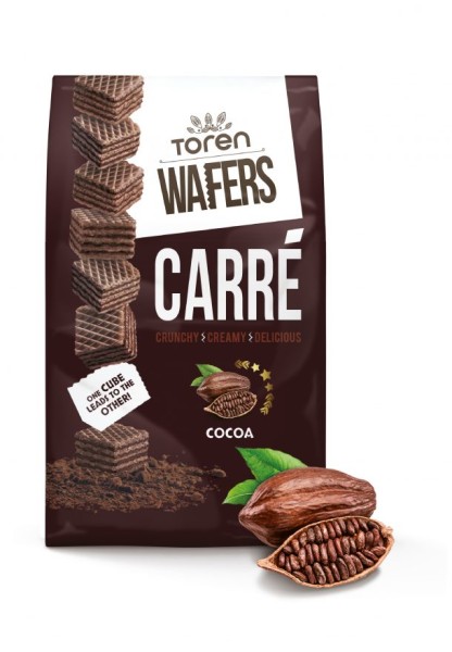 WAFERS CARRE FINEST COCOA 125 g x 24 Stk