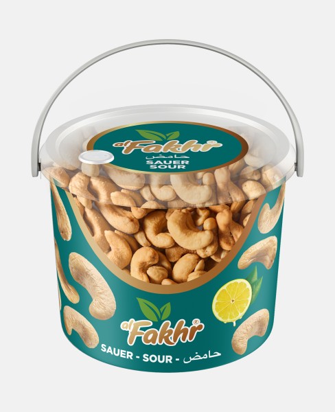 alFakhr Cahsewnøtter (240) Sour 4.5 KG X 1 Stk