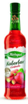 Herbapol - Syrup Strawberry & Rhubarb 420mlx8