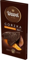 Wawel - Peel Dark Chocolate 100gx16