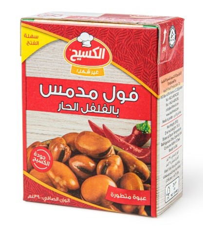 Kasih foul medammas med chili 390 gr x 24 Stk