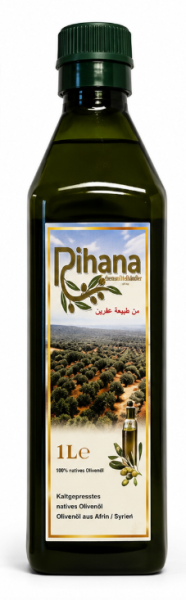 Rihana Oliven Olje fra Afrin 1 L X 12 Stk