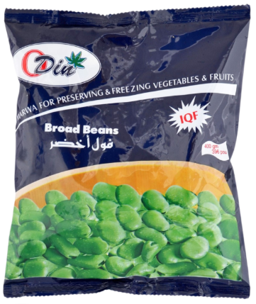 Odin Frozen Broad Beans 400 g x 20