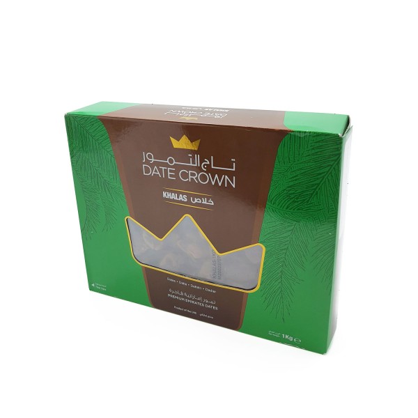 DATE CROWN Khalas Dates 1 kg x 10 Pcs