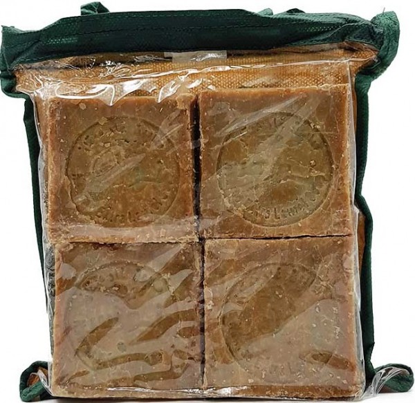 NAWRAS Natural Laurel Oil (Aleppo Soap) 190 g x 4 x 6 Pcs