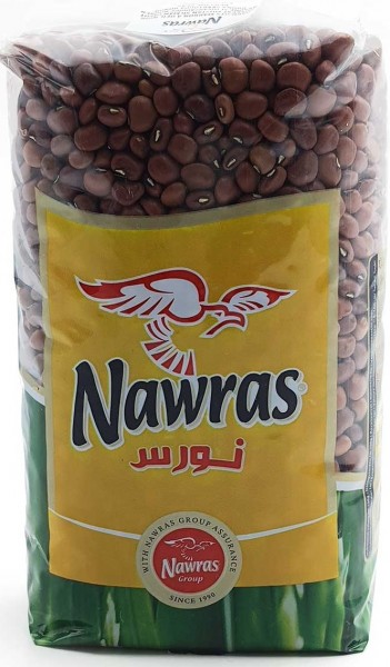 NAWRAS Røde Cowpeas 900 g X 10 Stk