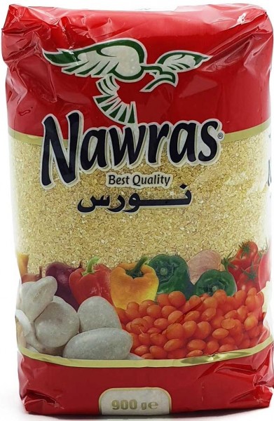 NAWRAS Fried Hvete Fin (Jarish) 900 g x 10 Stk