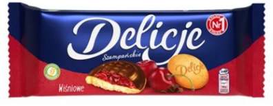 Mondelez - Delicje Jaffa Cakes with Cherry Jelly 147gx24
