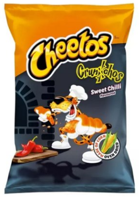 Cheetos Crunchos Sweet Chili 165gx20