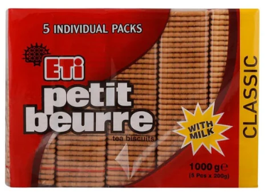 Eti Tea Biscuits Petit Beurre 800gr X 6