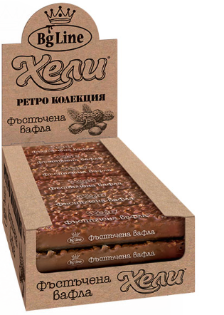 Bg Line Wafers with peanuts 55 g x 16 Stk