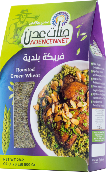 ADEN CENNET Smoked Freekeh 800 g x 12 Pcs