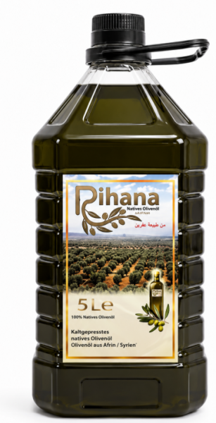 Rihana Oliven Olje fra Afrin 5 L X 2 Stk