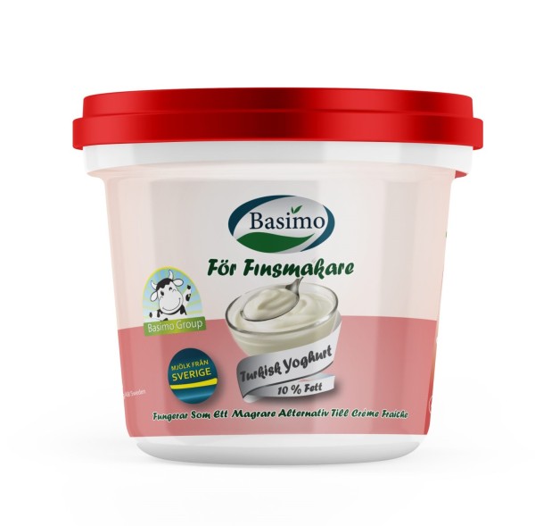 Basimo Turkisk Yoghurt Fett 10% 1 KG x 6 Stk
