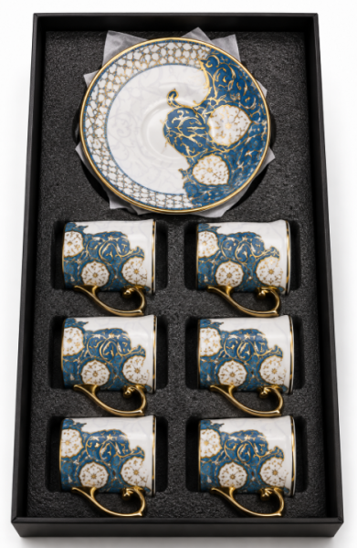 Cup with dish set 6 x 6 Stk H2-66 L