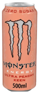 Monster Energy Drink Ultra Peachy Keen 500Ml x 12