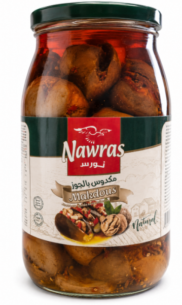 NAWRAS Makdous Ekstra 2750 g x 4 Stk