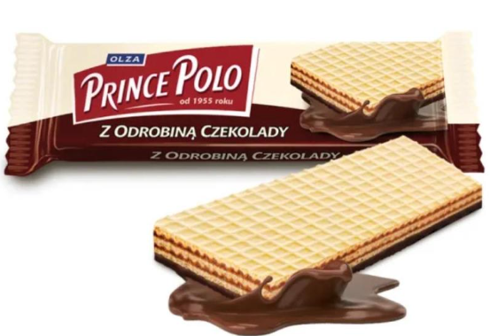 Mondelez - Prince Polo Wafer Z Odrobina 38gx35