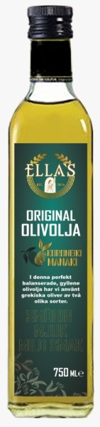 ELLAS Olivenolje Original 750 ML x12 Stk