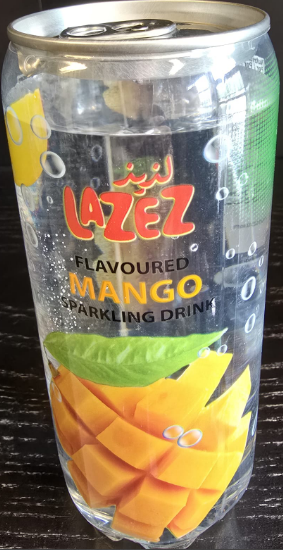 LAZEZ Sparkling Drink Mango flavoured 350ml x 24 stk