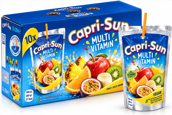 Capri-sun Multivitamin (10 Pack), 200ml (1x4)